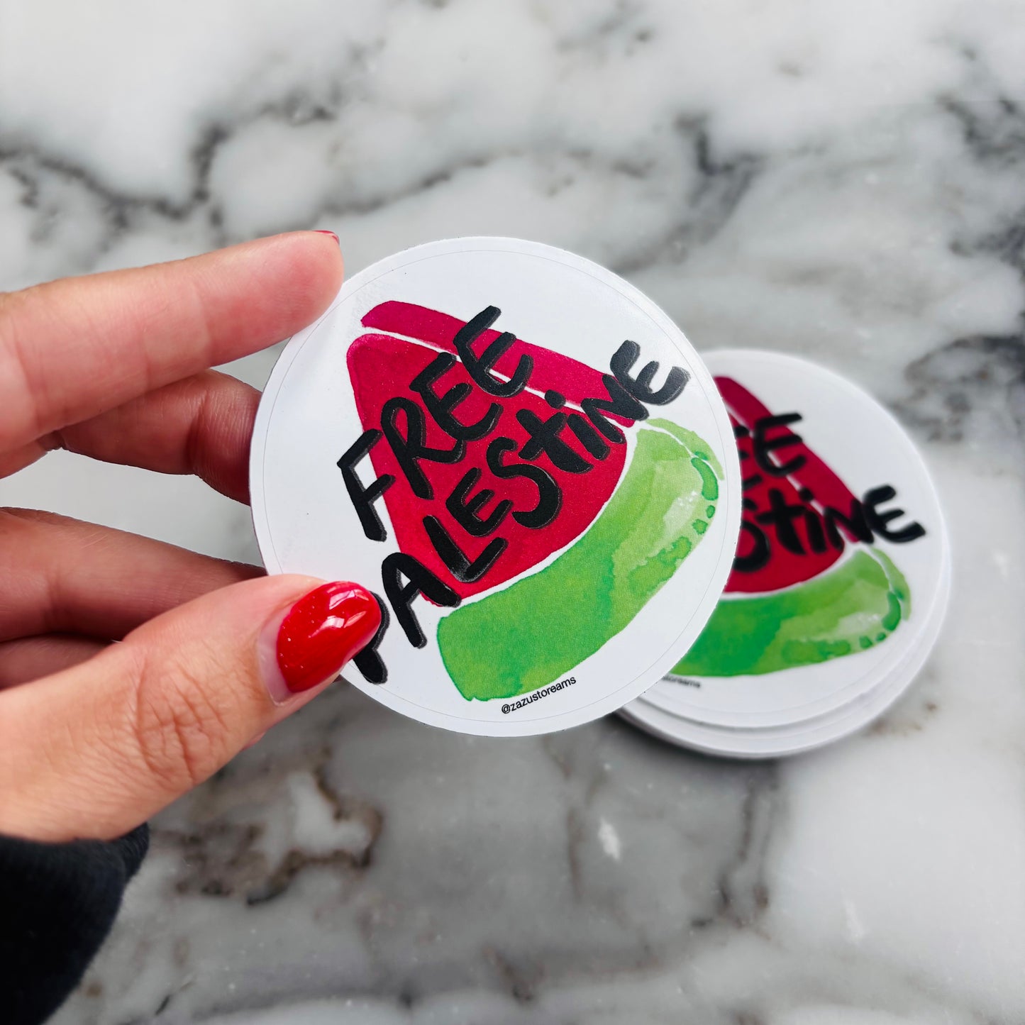 Handpainted Stickers