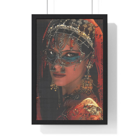 005 Cyber-Arabesque Print (with Frame)