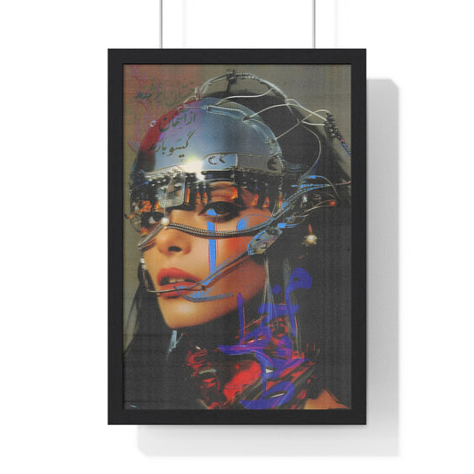 004 Cyber-Arabesque Print (with Frame)