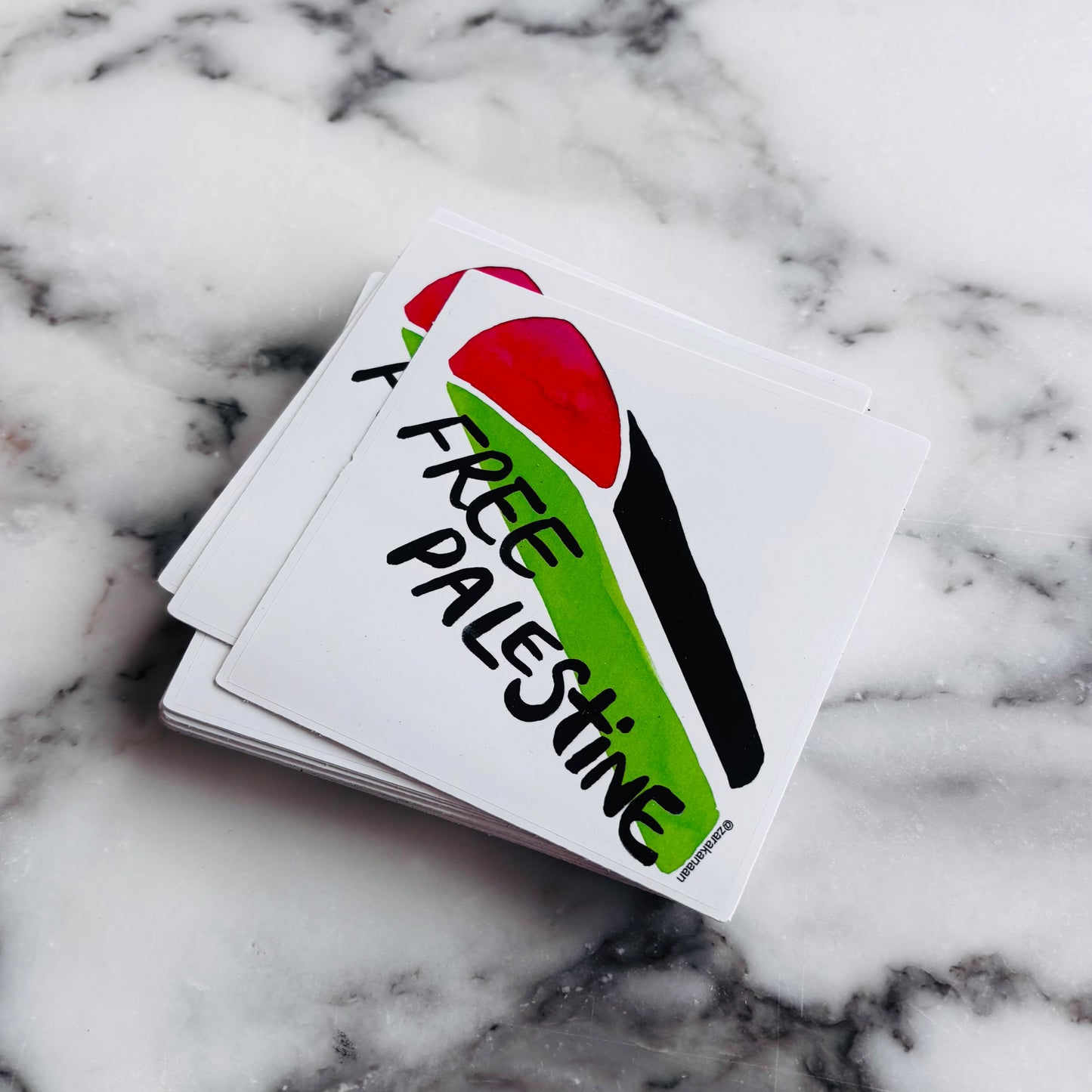 Handpainted Stickers