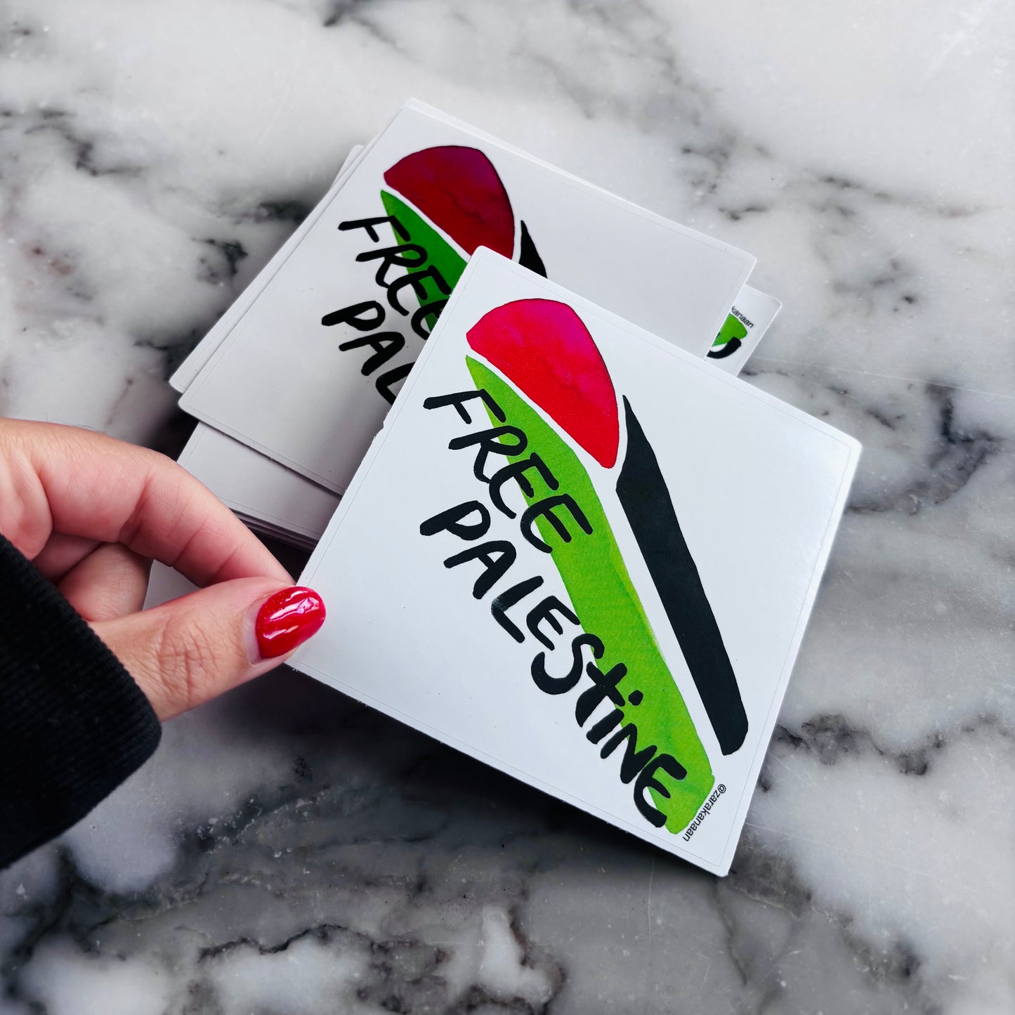 Handpainted Stickers