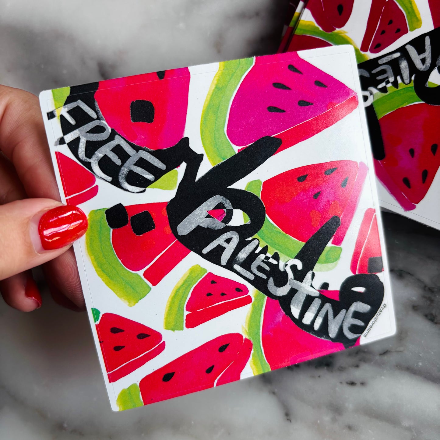 Handpainted Stickers