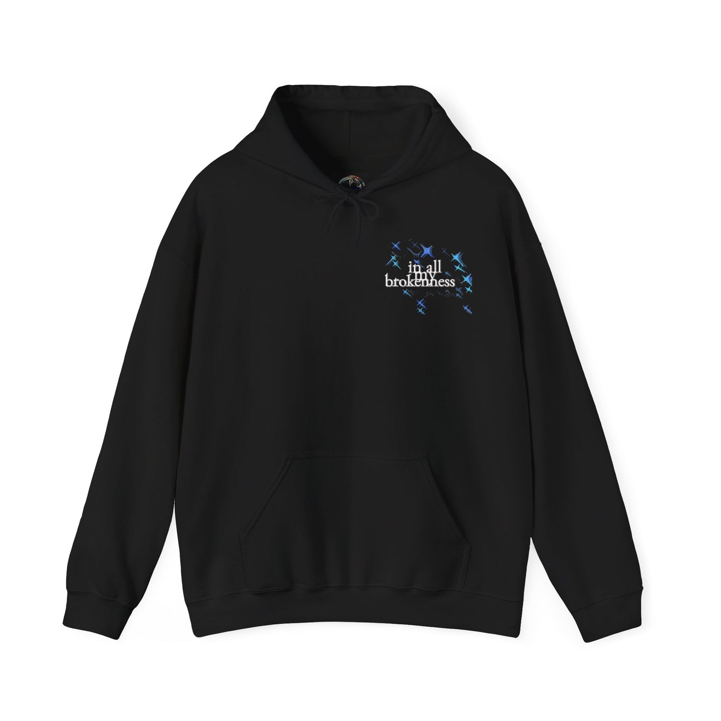 I Am Chosen Hoodie – Black and White