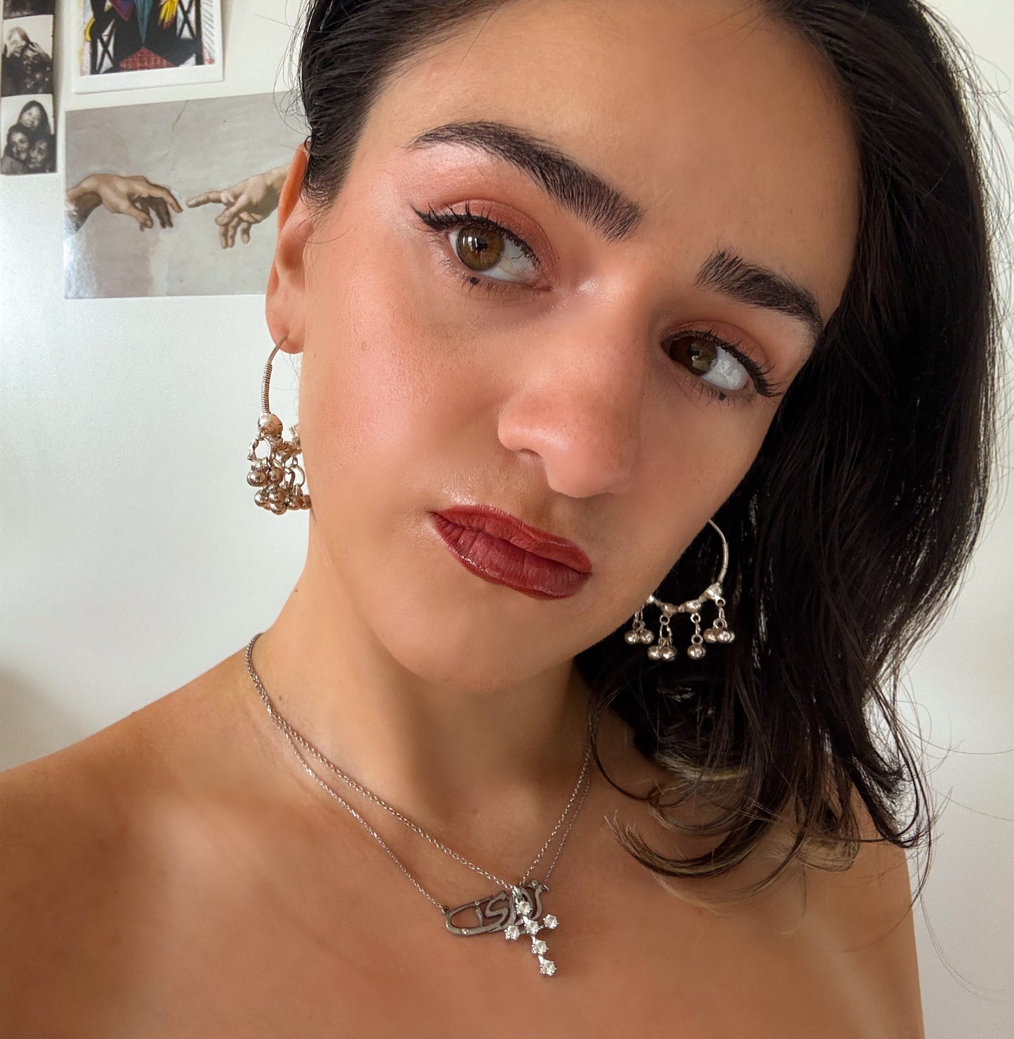Taifi Earrings – Handcrafted Silver from Taif