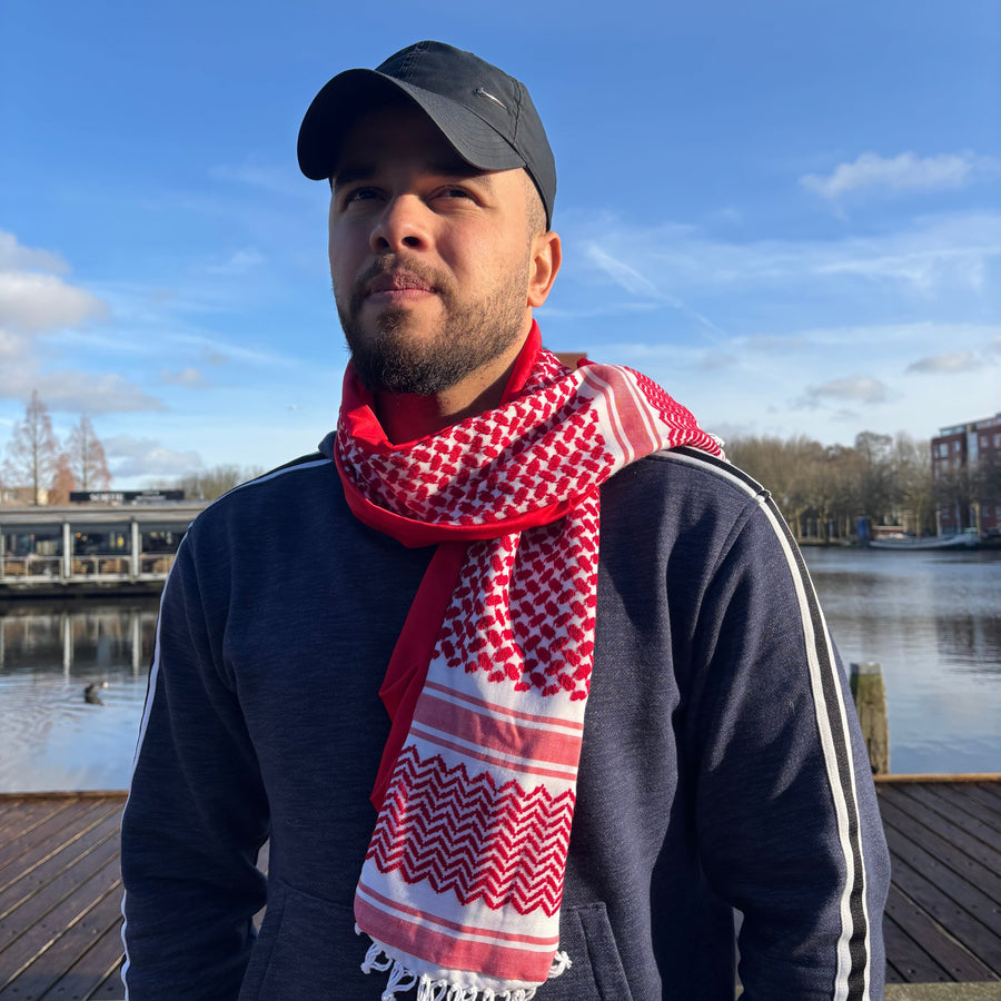 Crimson Legacy Red Keffiyeh
