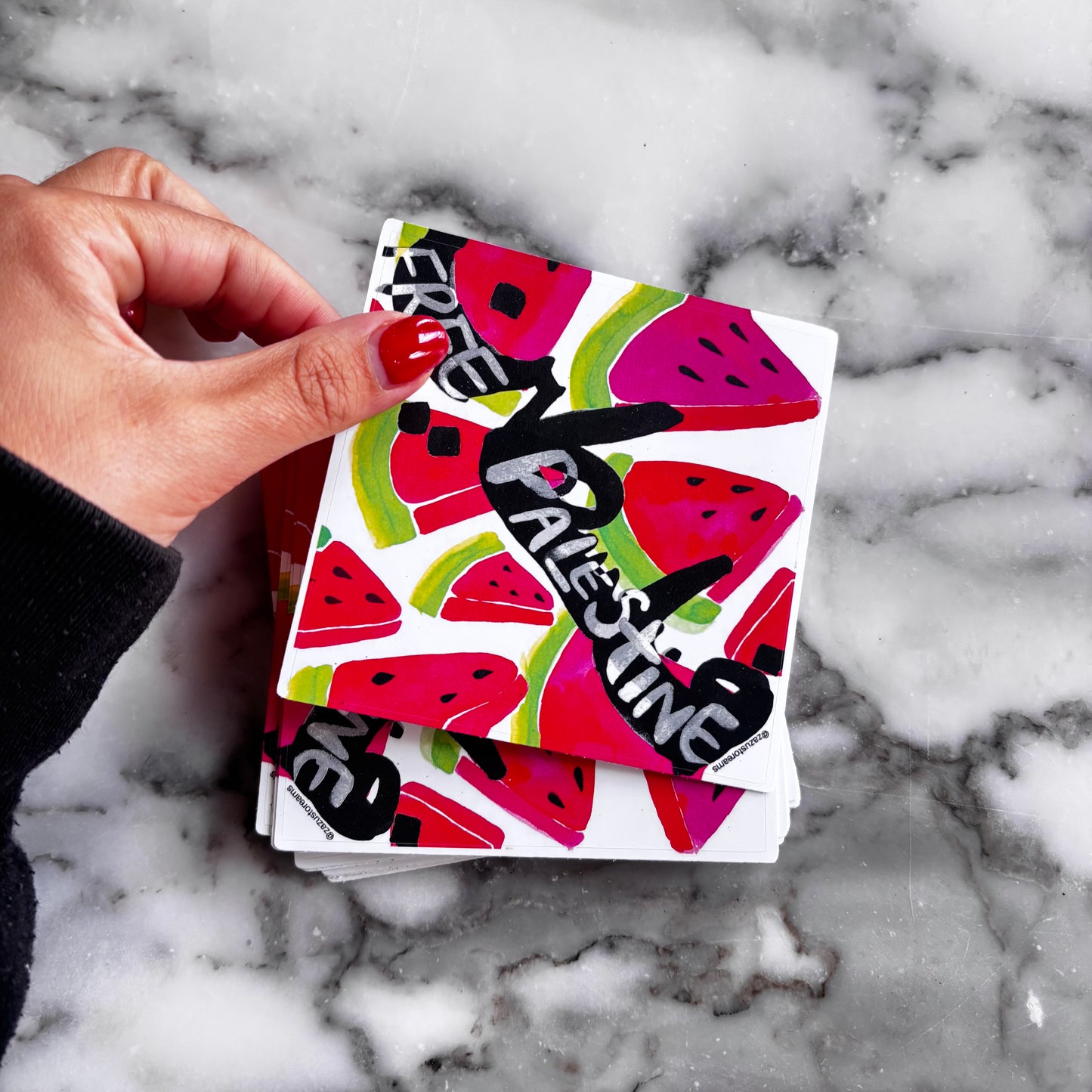 Handpainted Stickers